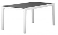 harmony table white grey Low
